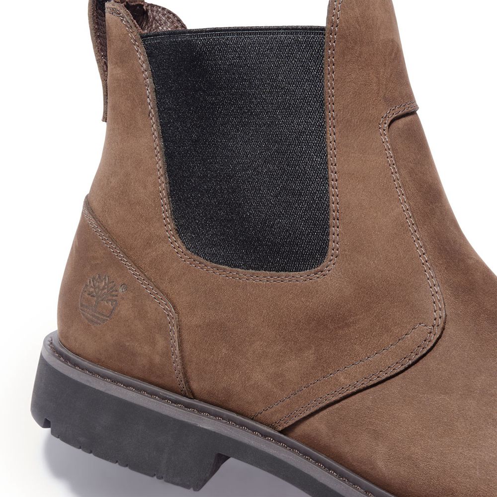 Botas Chelsea Masculino - Timberland Stormbuck - DNEXI5291 - Marrom